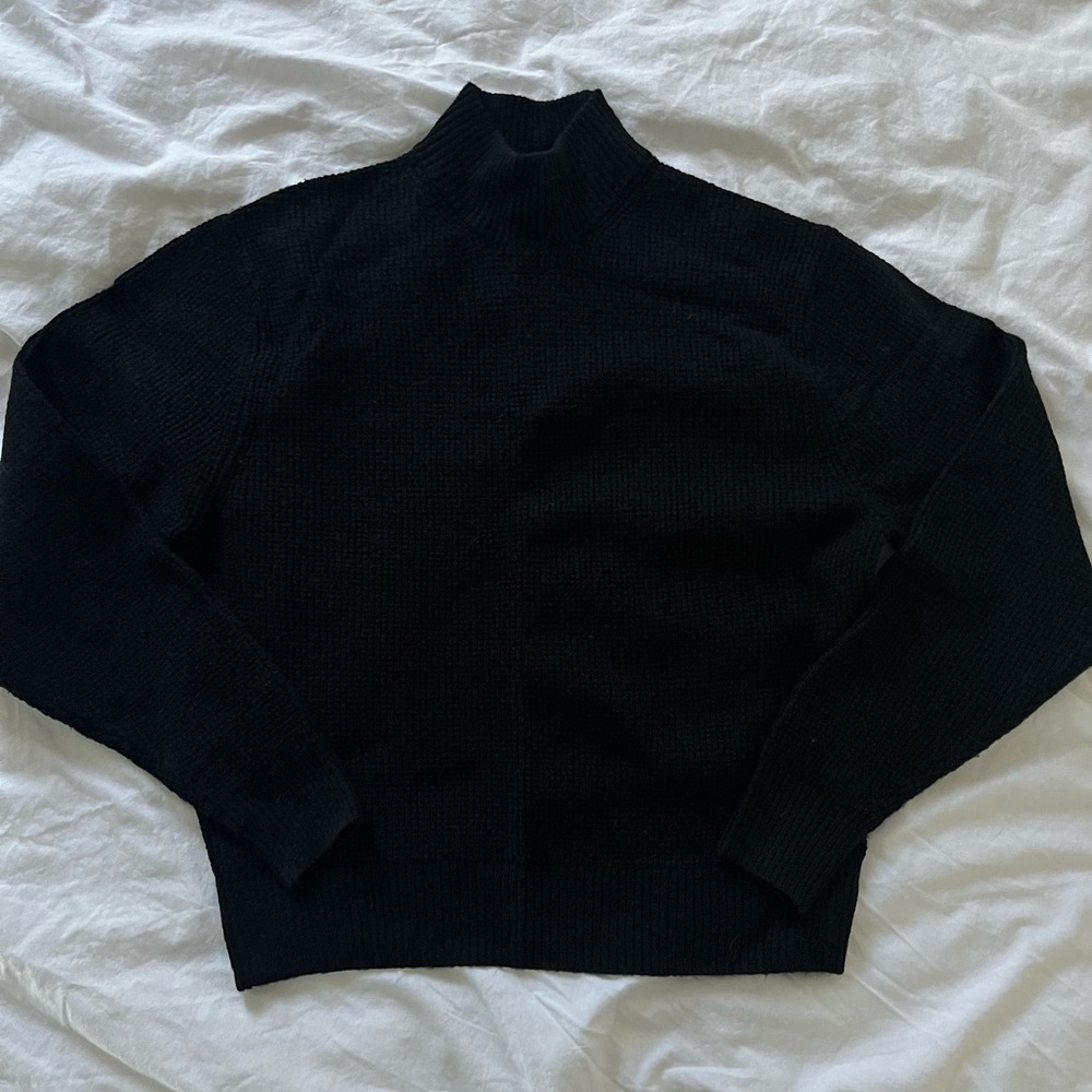 GAP Black Turtleneck Sweater
